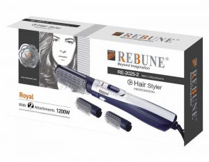 استشوار 1200 واط لتصفيف وتجفيف الشعر الهوائي من ريبون RE-2025-2