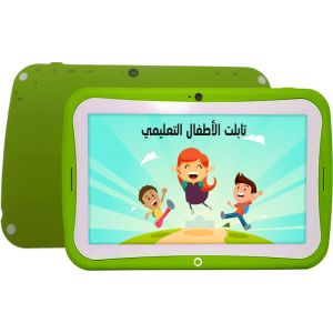جهاز التابلت التعليمي للاطفال tab top k77s 16 قيقا -اخضر